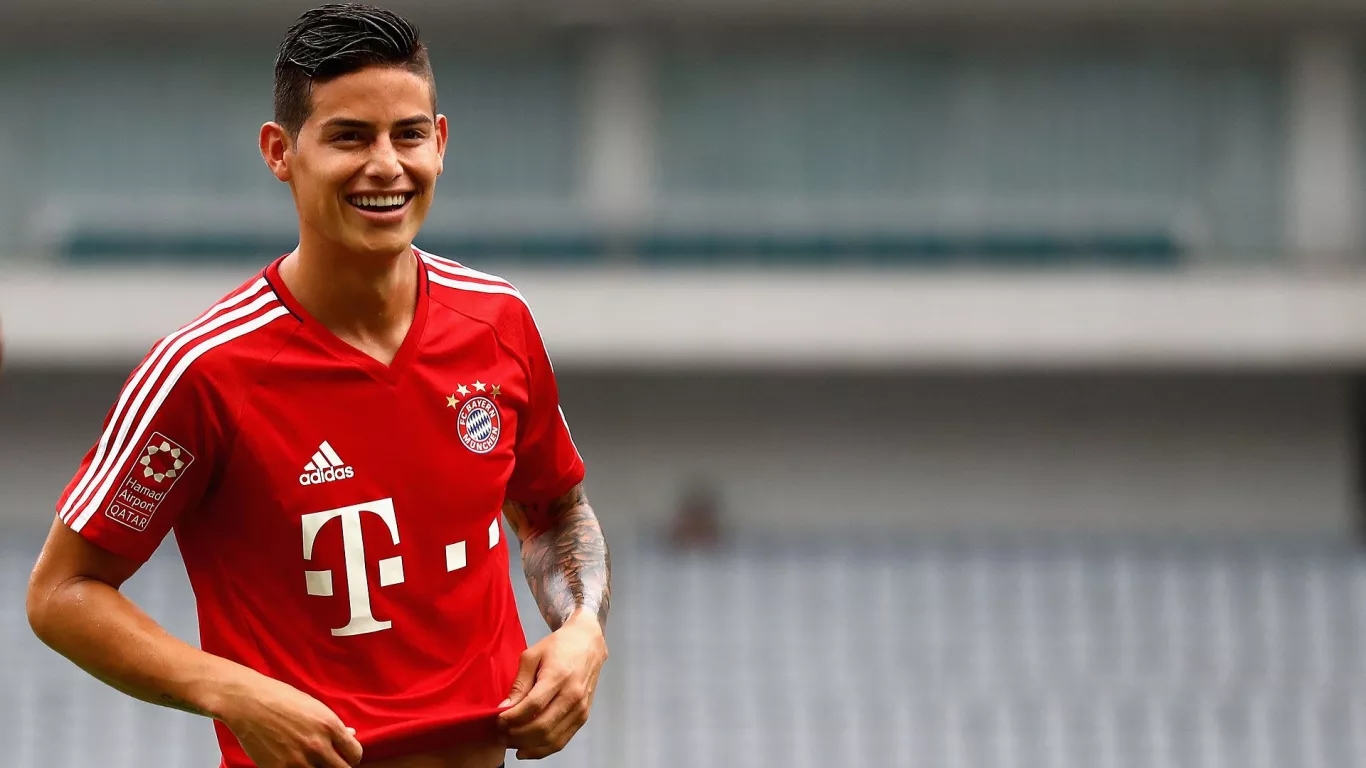 拜仁慕尼黑球星j罗日前接受了拜仁慕尼黑电视台的采访.