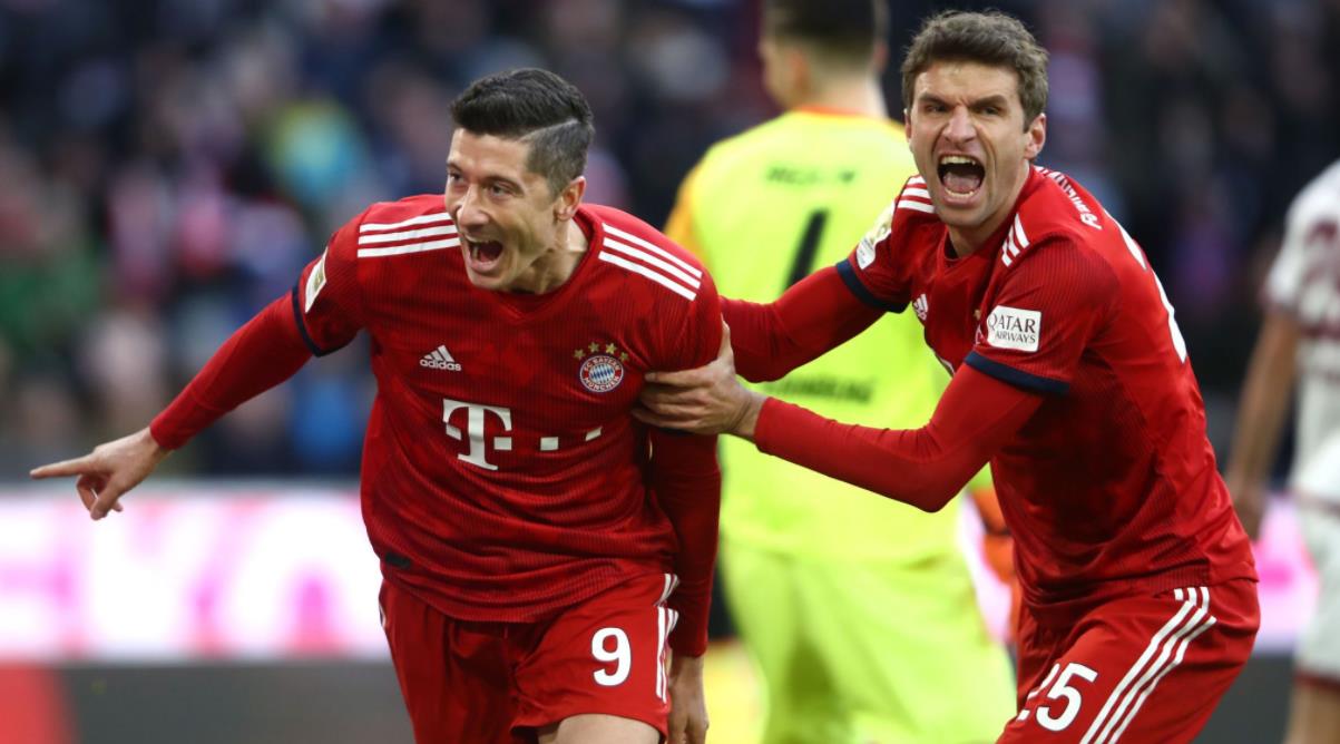 最佳僚机?穆勒不出场,莱万进球率下降一半